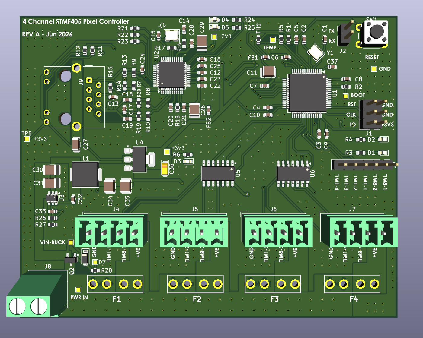 Addressable LED Controller cover