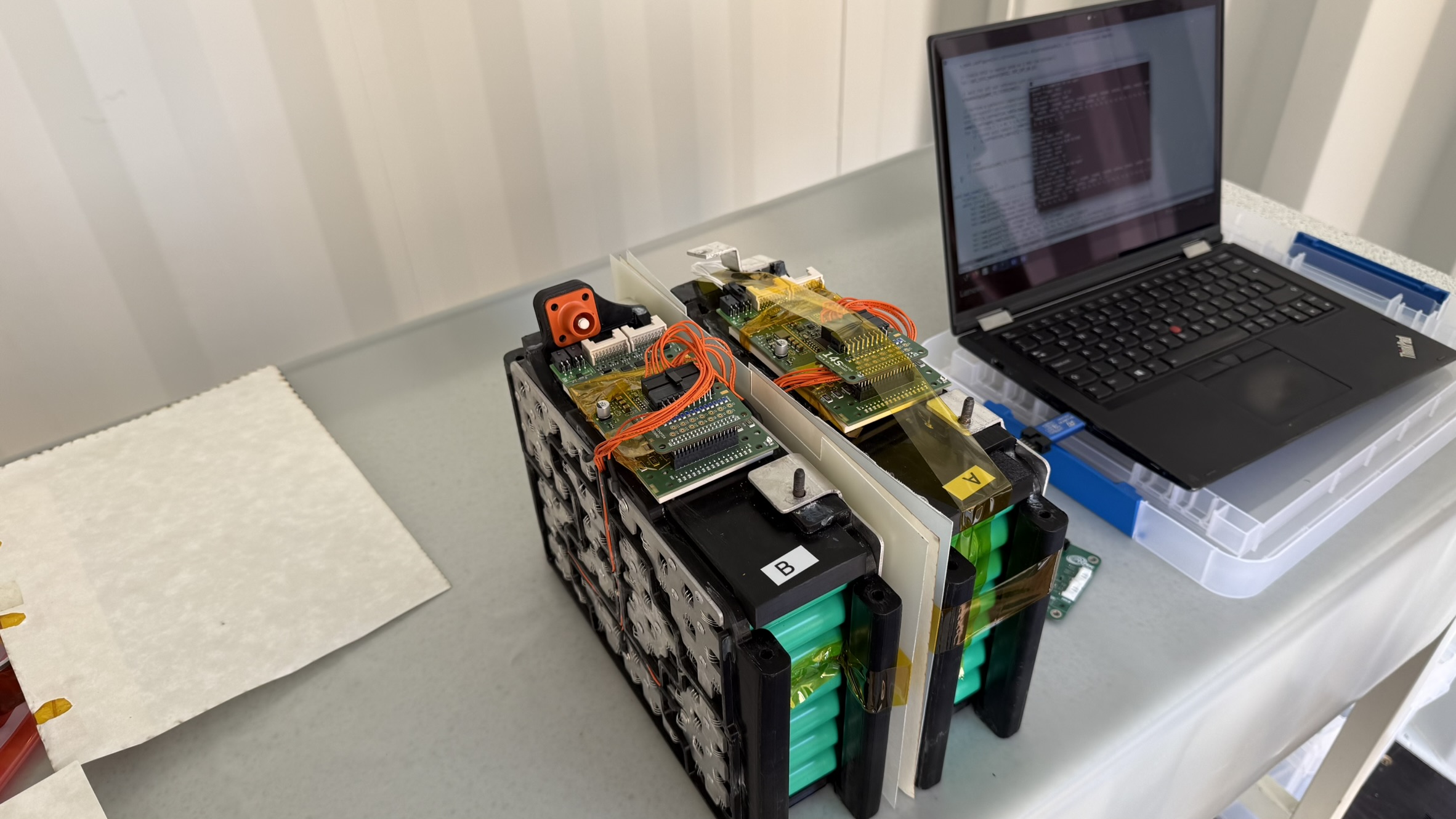 Battery Segments With Bms