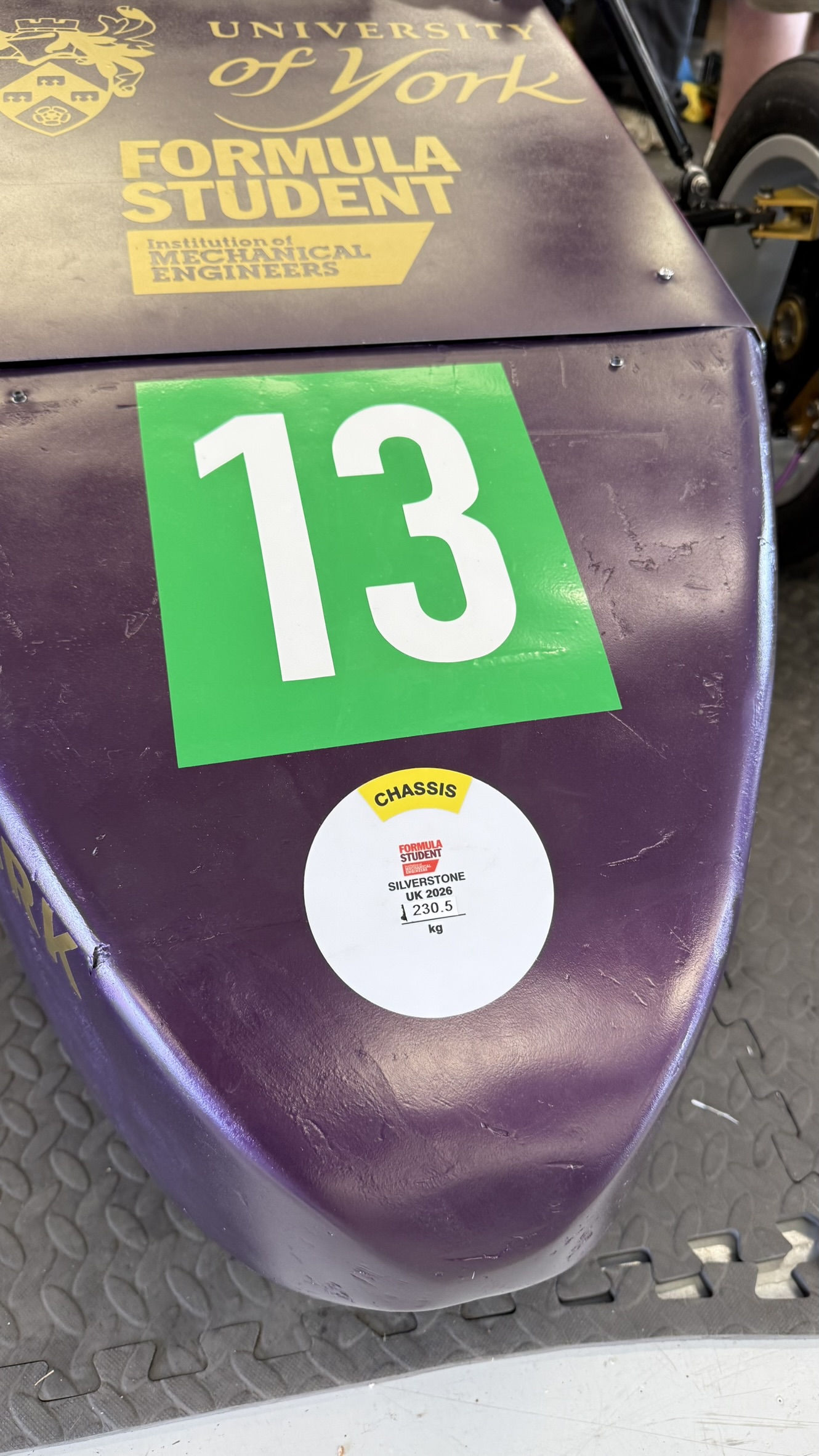Our First Ever Chassis Sticker